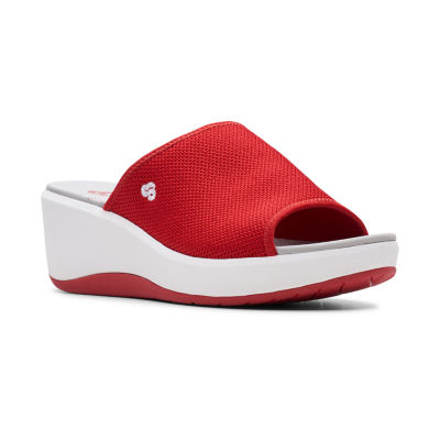 red sandals jcpenney