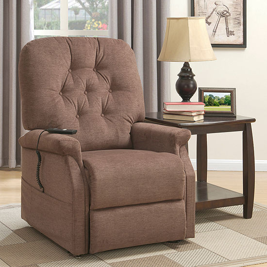 Home Meridian Button Tufted Lift Lift Pad Arm Recliner Color