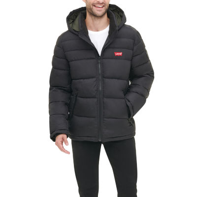 levis silver puffer jacket