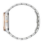 Citizen Womens Diamond Accent Two Tone Stainless Steel Bracelet Watch Fd0006-56d