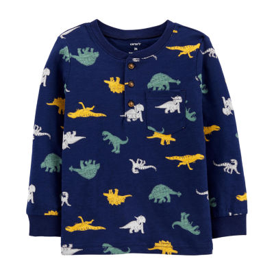 baby boy long sleeve henley