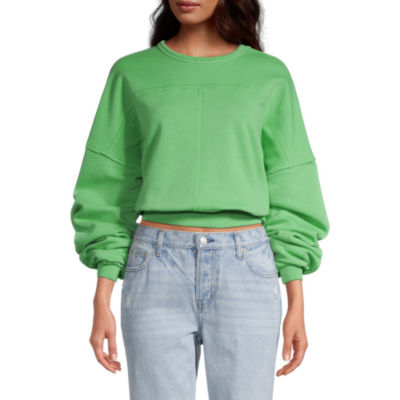 arizona juniors womens crew neck long sleeve sweatshirt