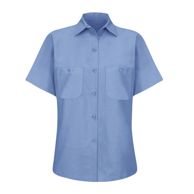 womens work shirts short sleeve