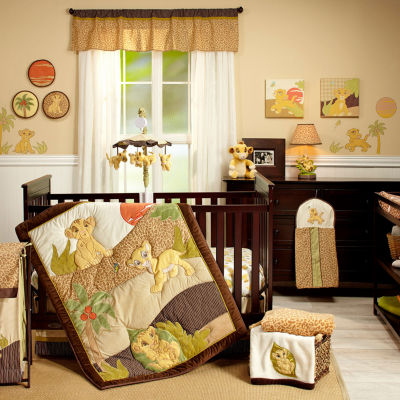 Disney Lion King 7 Pc Crib Set Crib Bedding Set