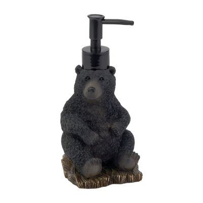Avanti Black Bear Lodge Soap Dispenser Color Multi Jcpenney