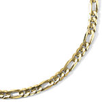 Men's 10K Gold 22" 6.5mm Figaro Necklace