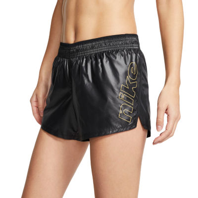 black and gold nike shorts womens