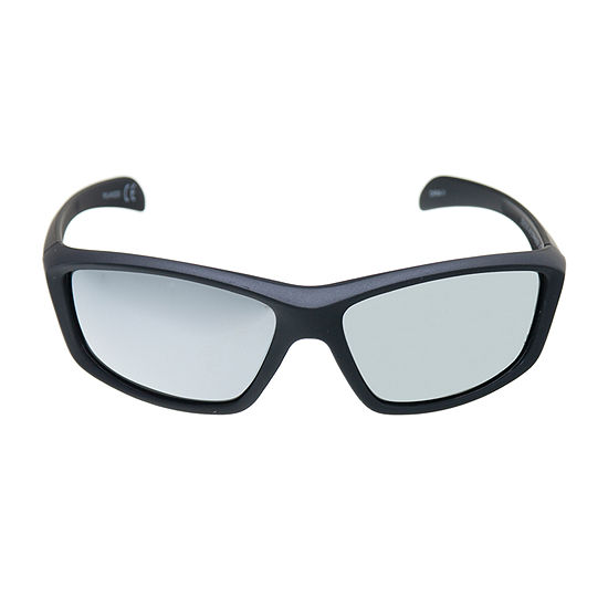 Xersion Mens Polarized Full Frame Wrap Around Sunglasses