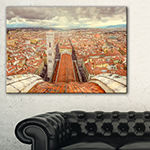 Designart Florence View From Duomo Cathedral Canvas Art