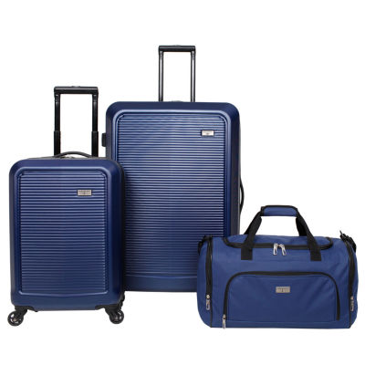 3 piece luggage set jcpenney