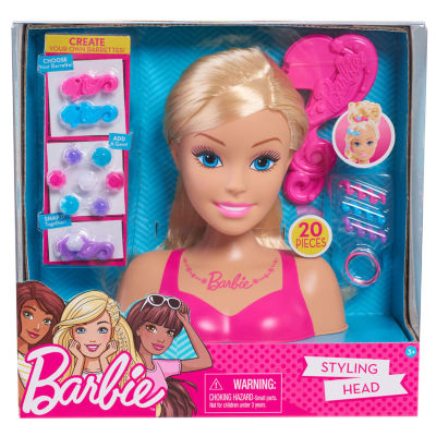 barbie hair styling head