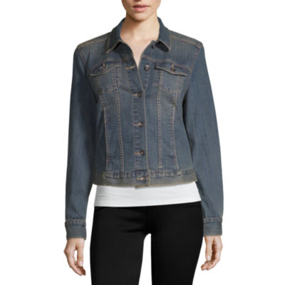 liz claiborne jean jacket