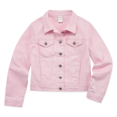 pink jean jacket kids