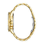 Citizen Calendrier Mens Diamond Accent Gold Tone Stainless Steel Bracelet Watch Bu2082-56e