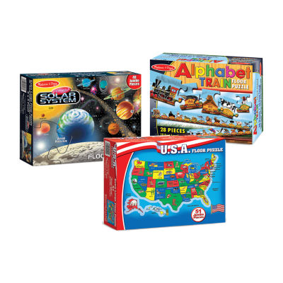 melissa and doug alphabet train floor puzzle