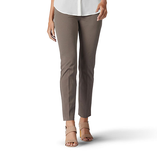 Lee® Sculpting Womens Mid Rise Slim Pull On Pants - JCPenney