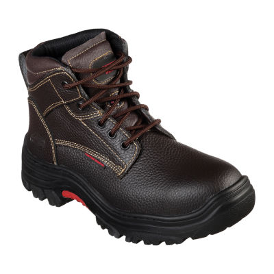 Skechers Mens Burgin Lace-up Work Boots 