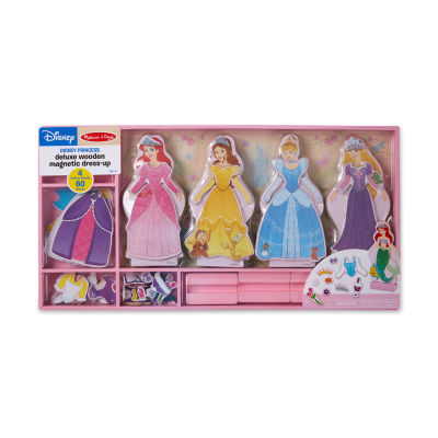 melissa and doug wooden magnetic dress up