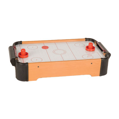 21 Mini Air Hockey Game Set Color Multi