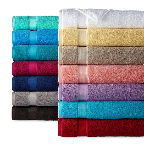 JCPenney Home Performance Bath Towel Collection