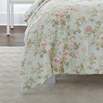 Laura Ashley Madelynn Floral Midweight Comforter