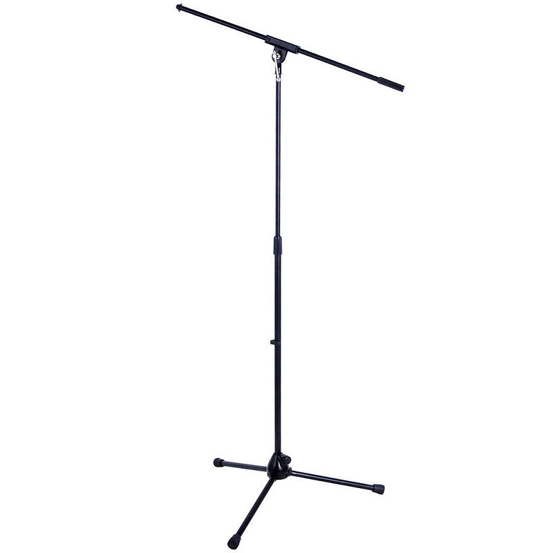 Hamilton Tripod Base Boom Mic Stand, Black