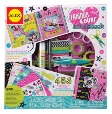 ALEX Craft Eco Crafts Scrapbook Album Fun Easy Kit Ages 6 361 pieces NEW 