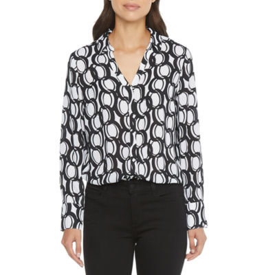 jcpenney petite blouses