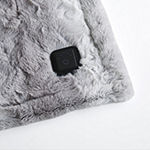 Beautyrest Marselle Fur Heated Wrap with Built-in Controller