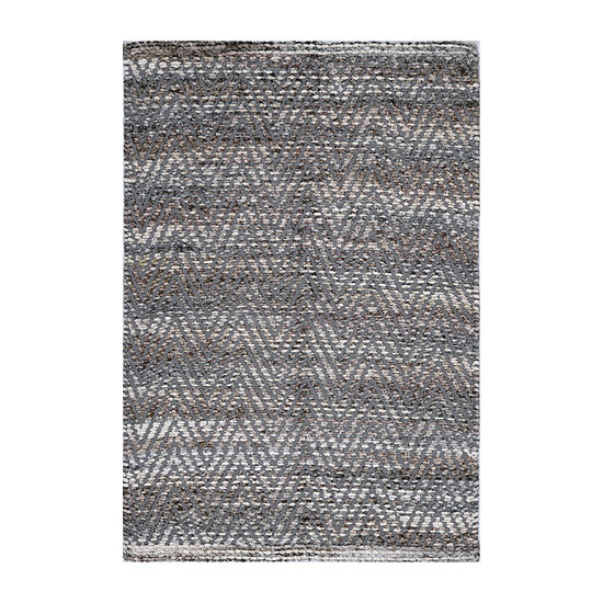 Riviera Home Rayon Chenille Woven Rectangular Accent Indoor Rugs