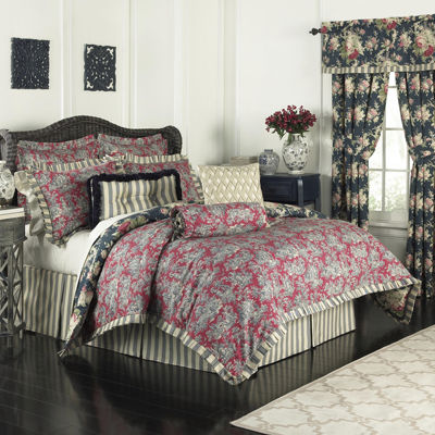 Waverly® Sanctuary Rose 4-pc. Comforter Set