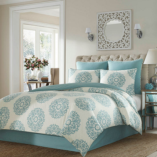Stone Cottage Bristol 3 Pc Reversible Duvet Cover Set Color