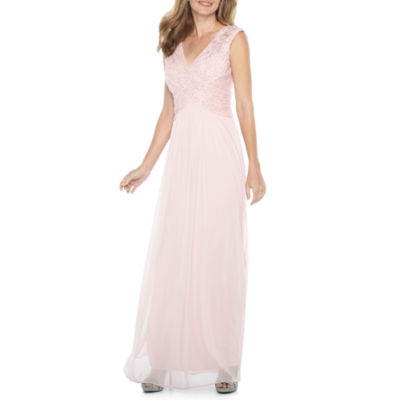 melrose sleeveless evening gown