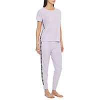 2-Pieces Juicy By Juicy Couture Womens Short Sleeve Pant Pajama Set (in 4 colors)