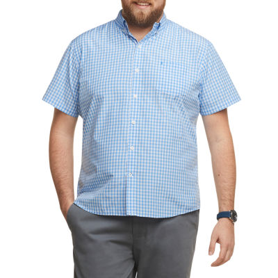 jcpenney big and tall short sleeve dress shirts