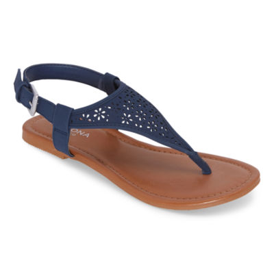 Strap Flat Sandals - JCPenney