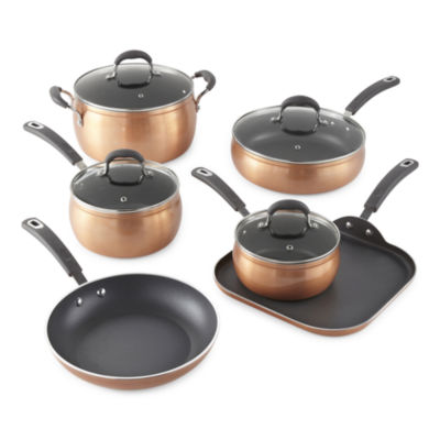 Cooks Contour Belly Diamond 10PC. Cookware Set JCPenney