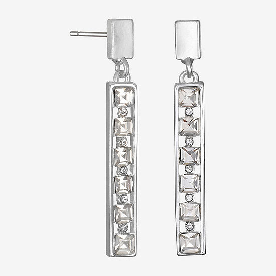Bijoux Bar Rectangular Drop Earrings