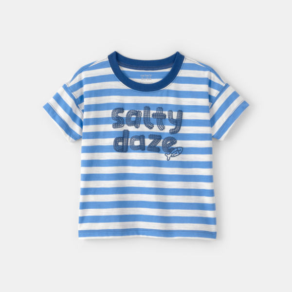 Carter's Toddler Boys Round Neck Short Sleeve T-Shirt