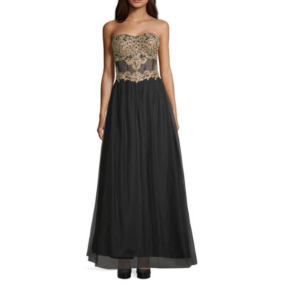 dj jaz sleeveless evening gown