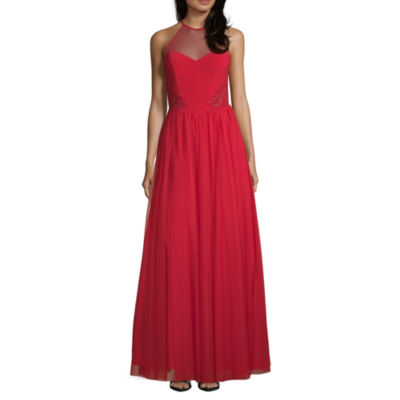 jcpenney red gowns