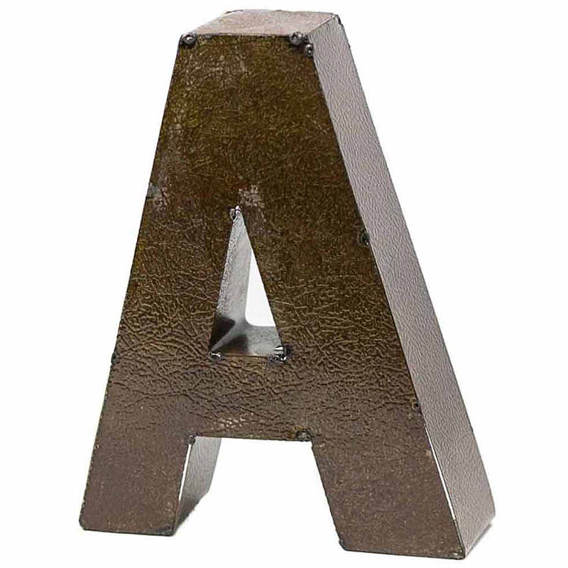 UPC 750227104677 product image for Rustic Arrow Letter A 9