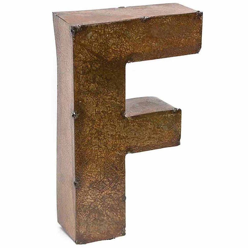 UPC 750227104721 product image for Rustic Arrow Letter F 9