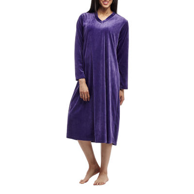 long purple nightgown