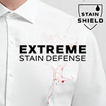 Van Heusen Big & Tall Mens Stain Shield Wrinkle Free Stretch Dress Shirt