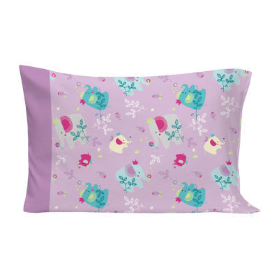 Zutano Elephant Princess 4 Pc Toddler Bedding Set Color Multi