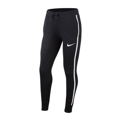 Nike Cinched Jersy Pant - Big Kid Girls 7-16, Color: Black - JCPenney