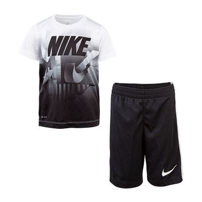 nike boys short set