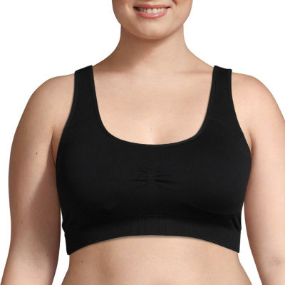 mesh back sports bra