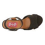 Pop Womens Perky Wedge Sandals